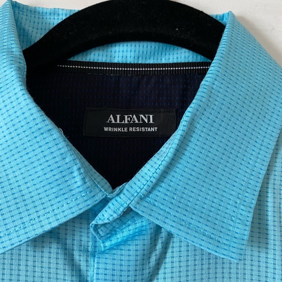 Alfani wrinkle resistant mens button down shirt - size small - Picture 8 of 12